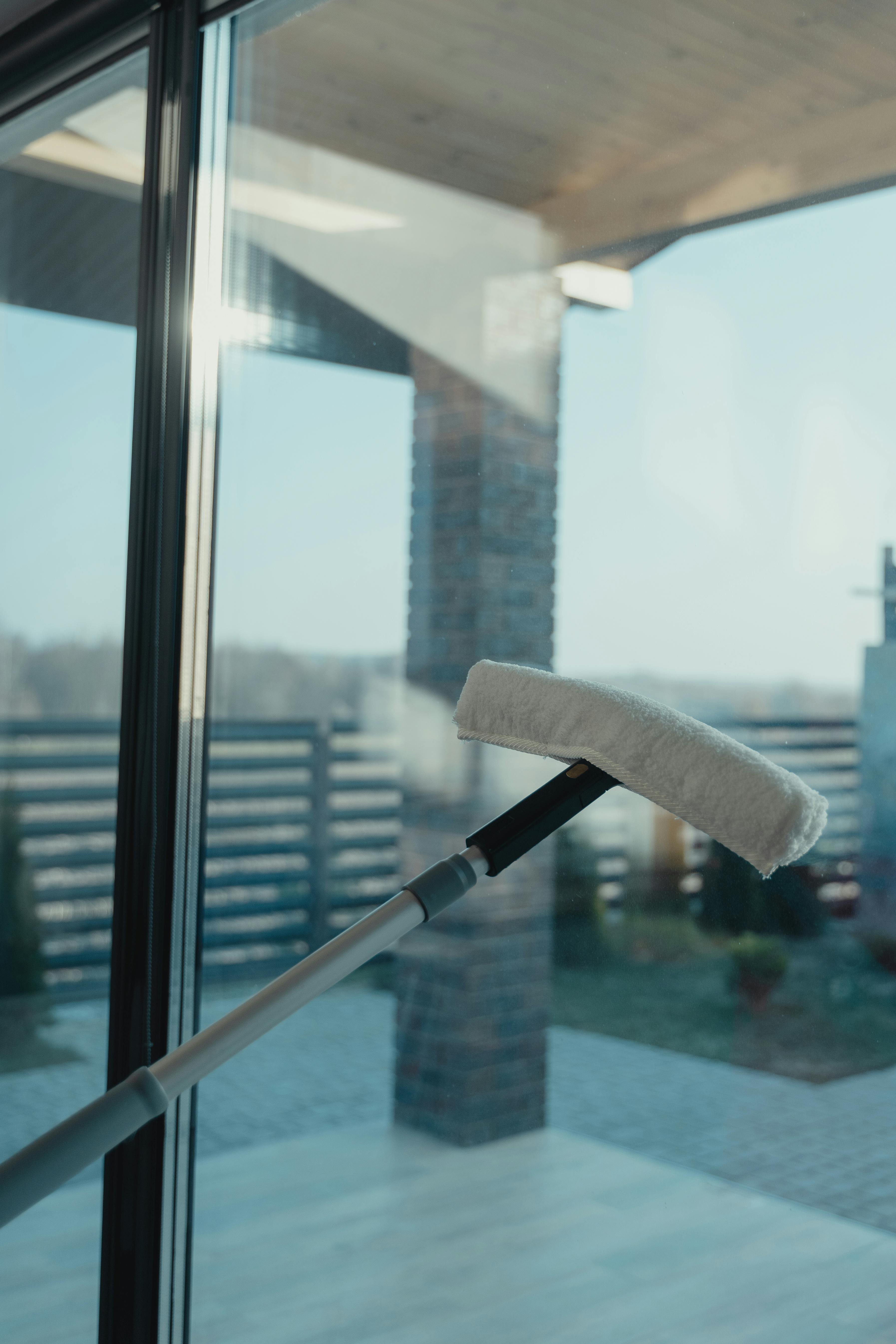 ClearPeak team — soft washing job in progress