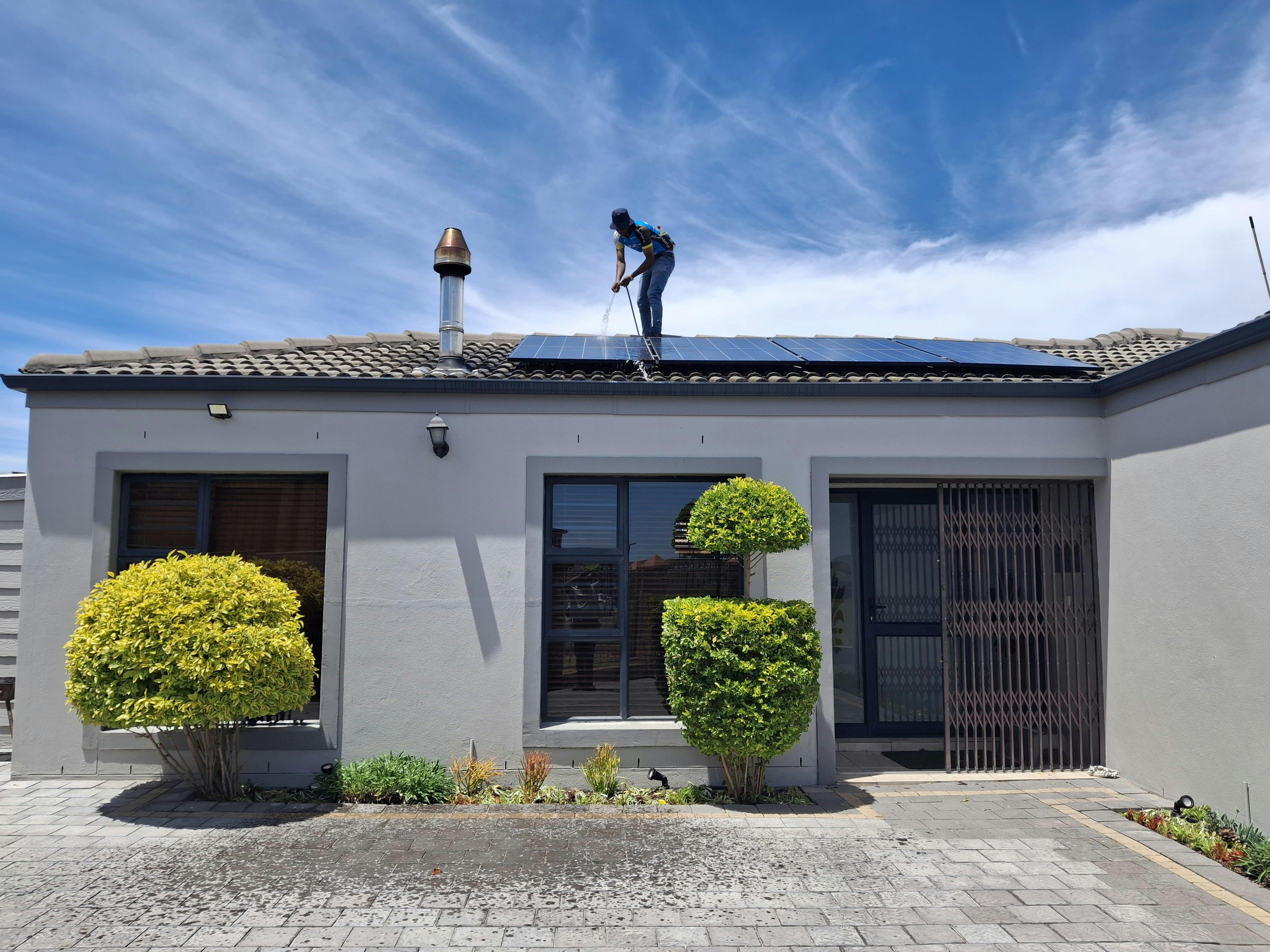 Professional exterior cleaning by ClearPeak